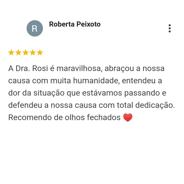 Depoimento Roberta